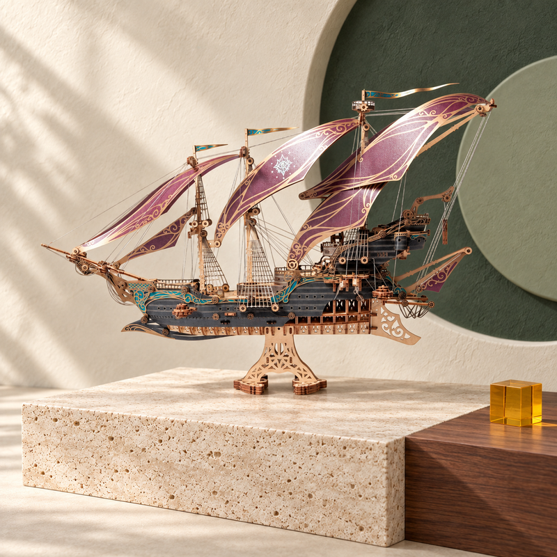 The Lord of the Mysteries Wooden Ship Kit
